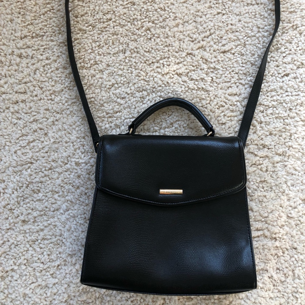 Liz Claiborne black handbag (cross body or satchel)